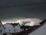Hagelunwetter in Staden im Juni 2003