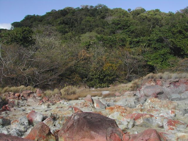 Heiße Quellen und Trockenwald